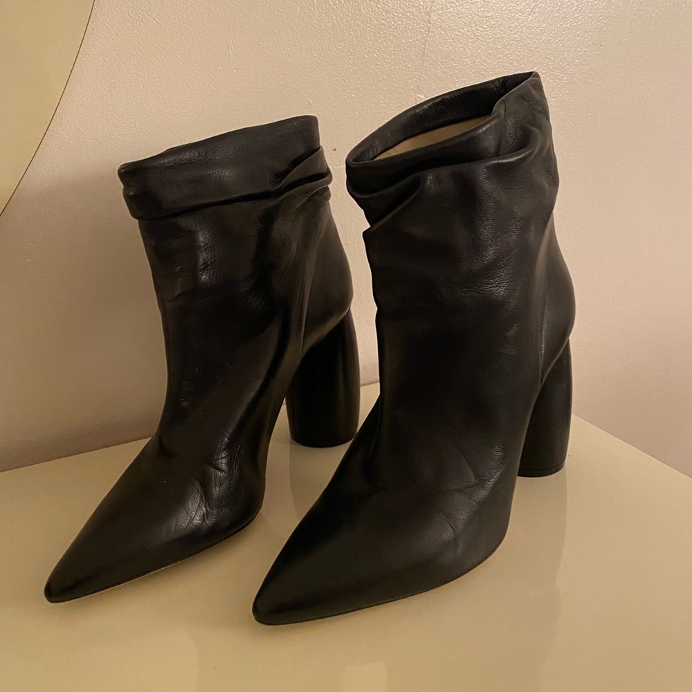 Lena Erziak Black Leather Boot